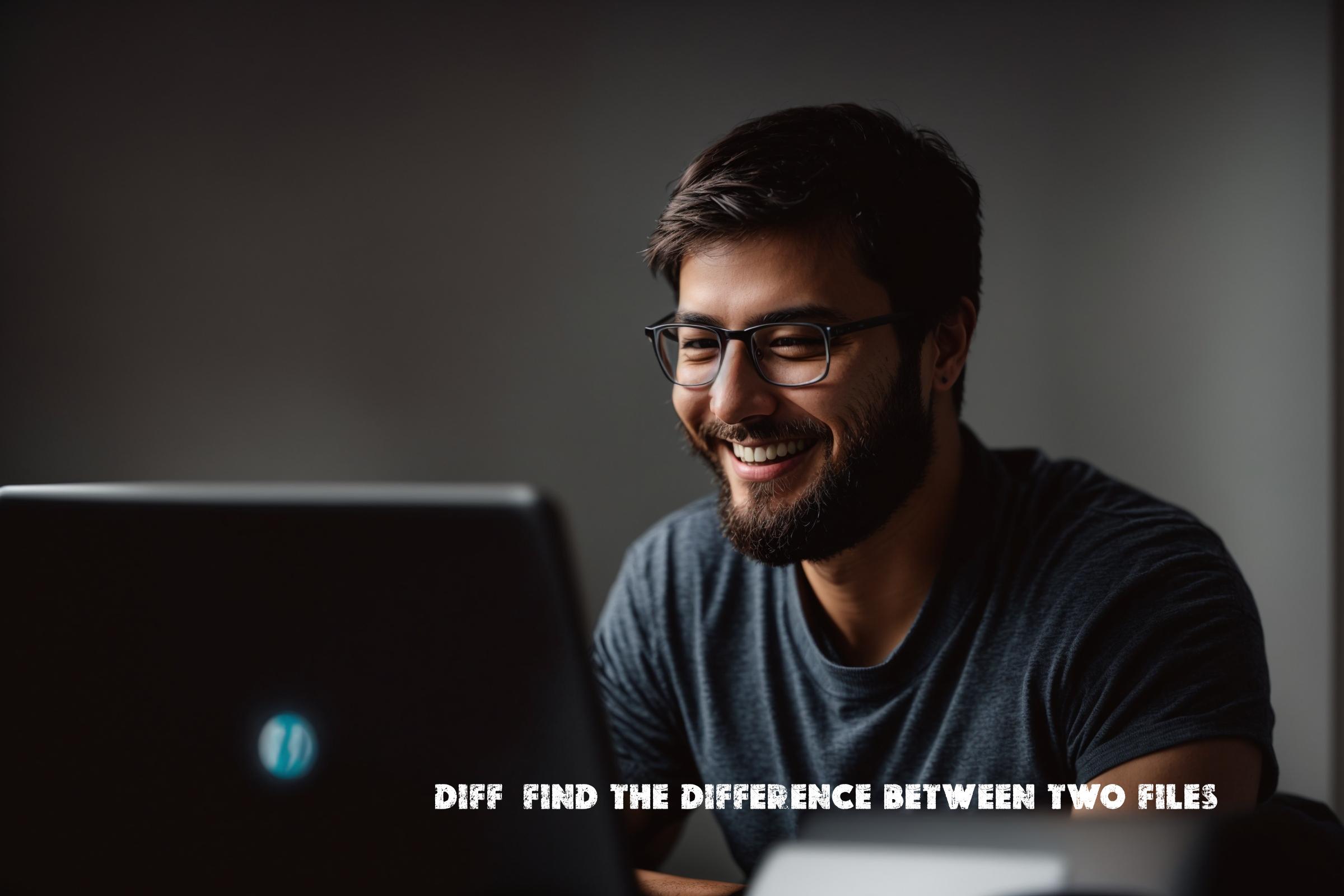 Using diff (Find the difference between two files) – Installation, Examples, Scripts