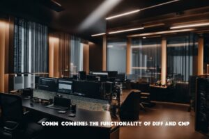 Introduction to comm (Combines the functionality of diff and cmp)