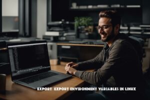 Exporting environment variables in Linux