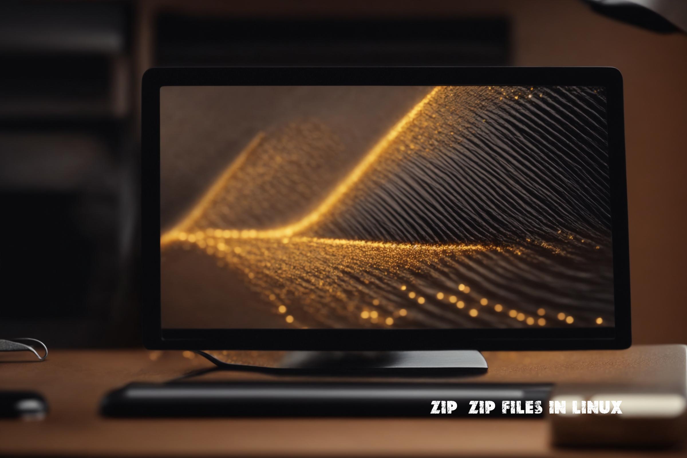 Zip Files in Linux: Create, Add, Extract, List Commands
