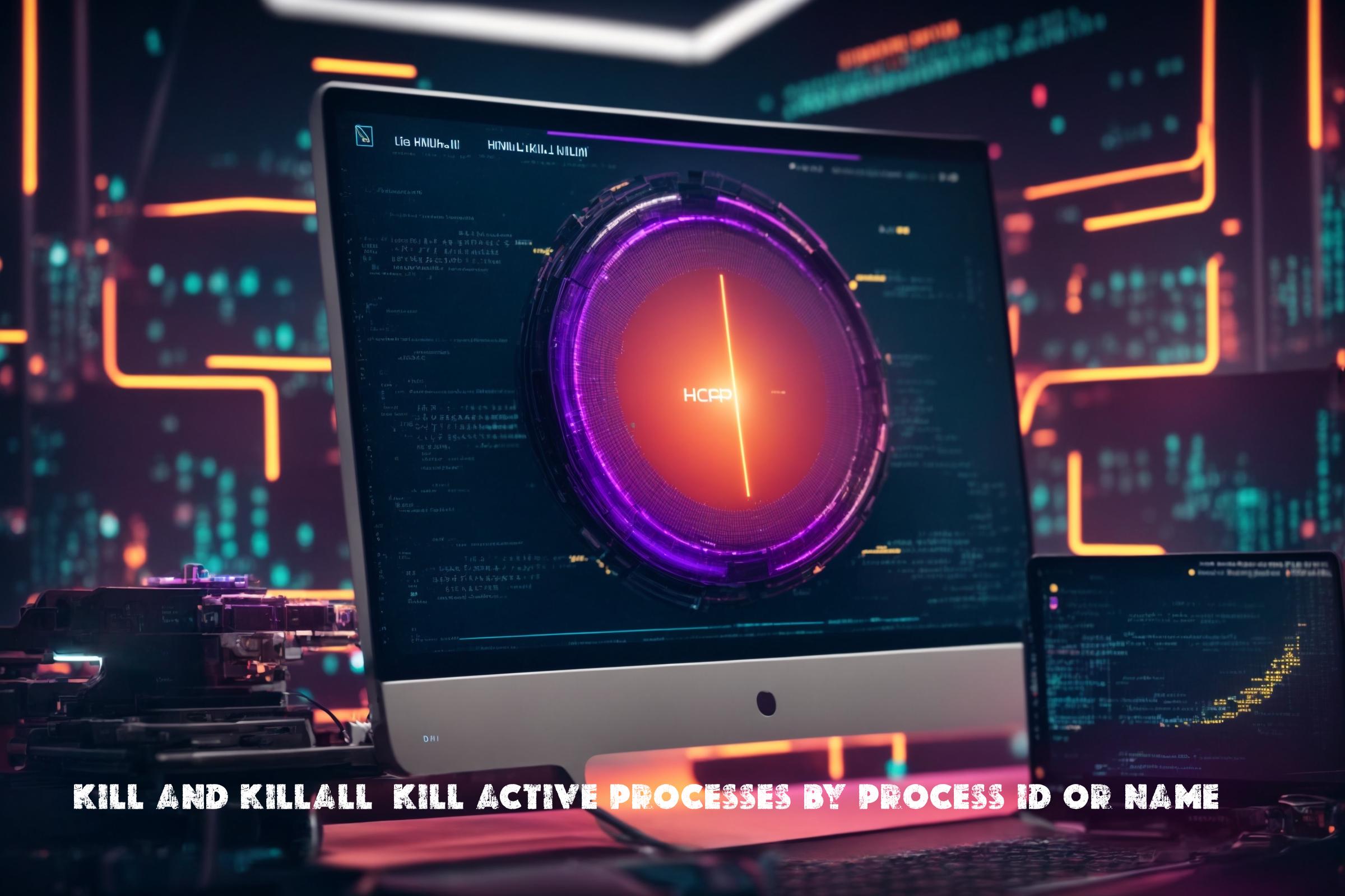Guide for kill and killall (Kill active processes by process ID or name)