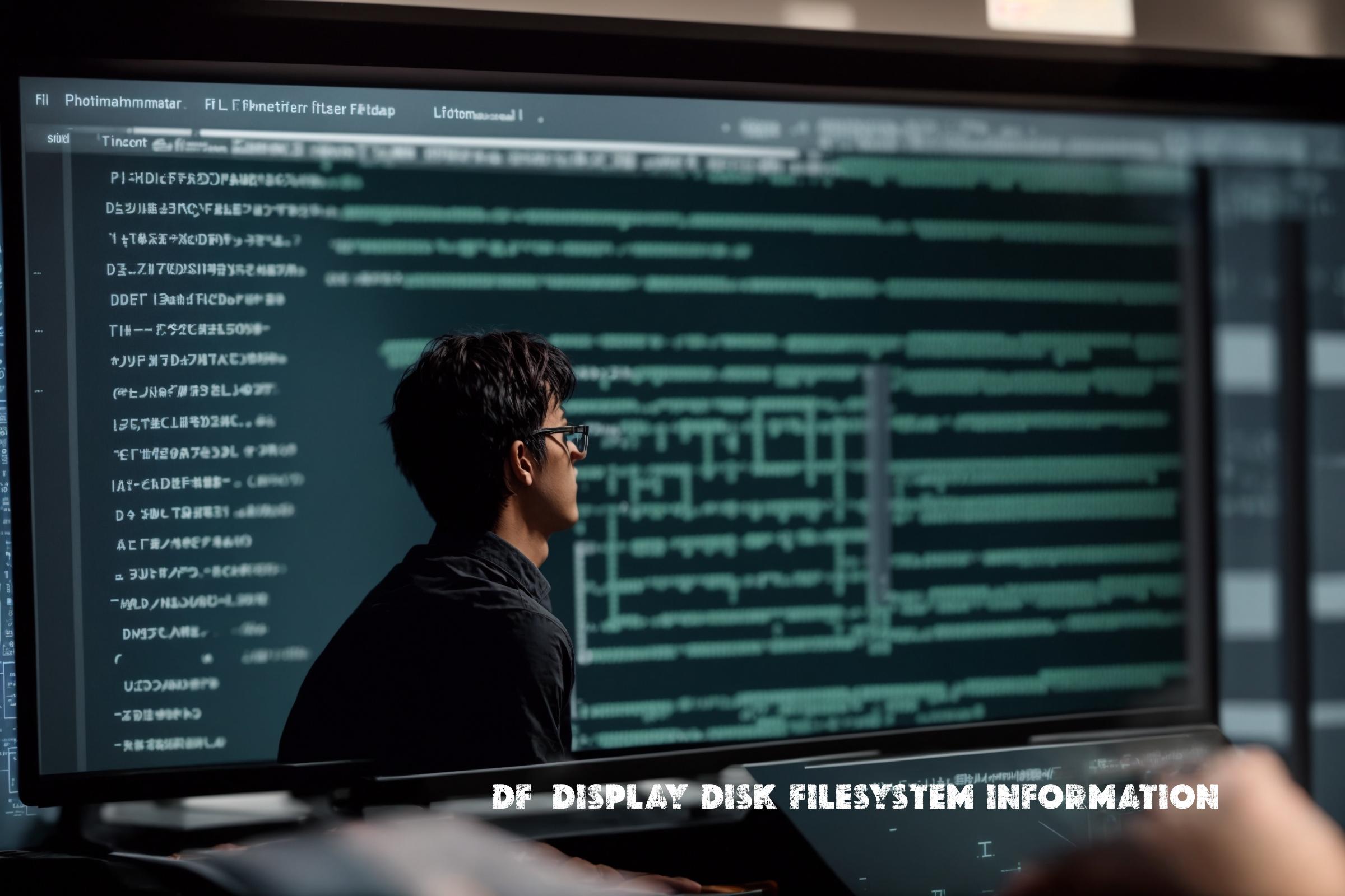 df – Display disk filesystem information: Usage, Scripts for free disk space monitoring