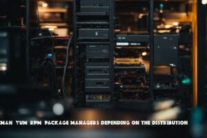 Linux Package managers depending on the distribution – apt, pacman, yum, rpm usage