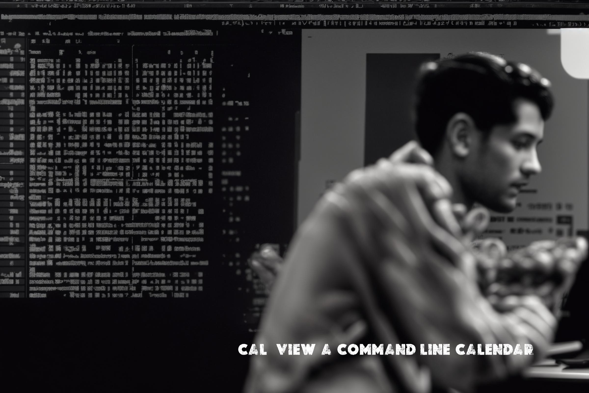 Introduction to cal (View a command-line calendar)