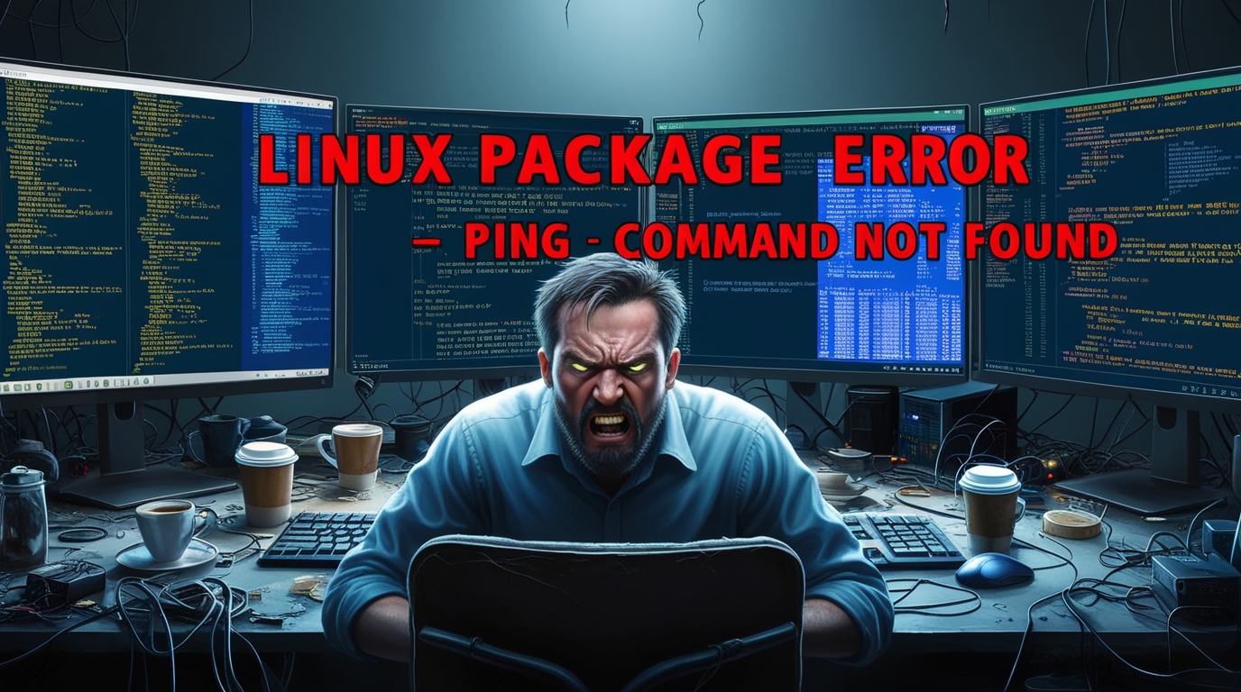 How to Fix ping: command not found