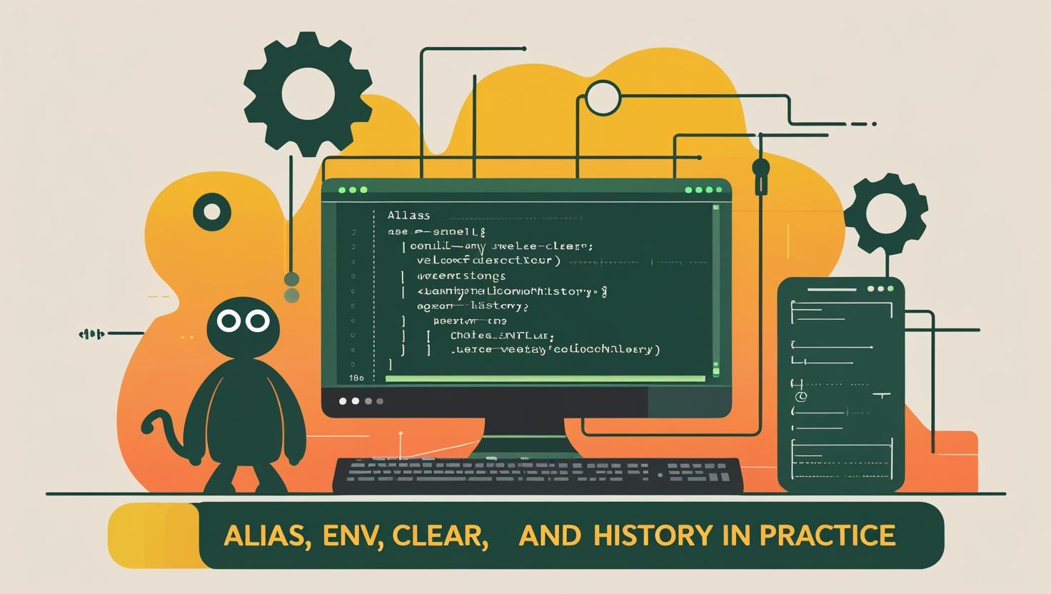 Shell Efficiency Tips: alias, env, clear, and history in Practice