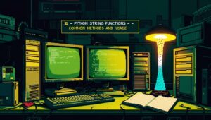 Python String Functions – Common Methods and Usage