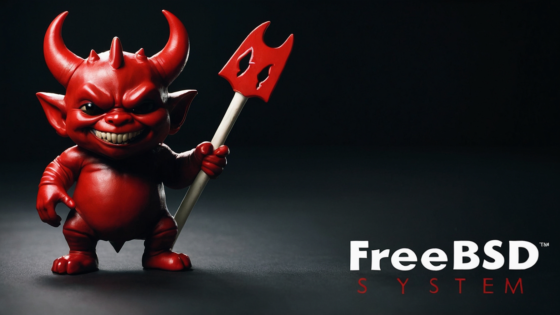 freebsd dedicated server - devil logo